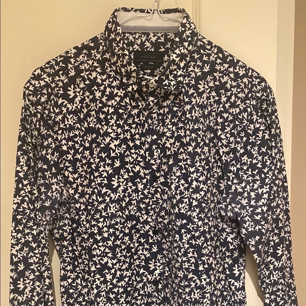Zara man slim fit shirt